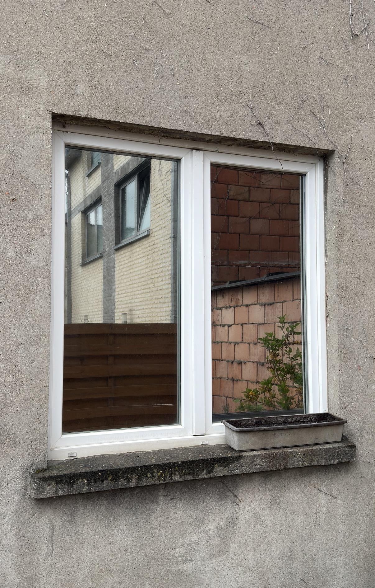 Fenêtre après teintage — film miroir